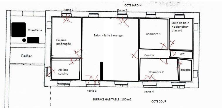 Gite -Belle Maison Dans Une Ancienne Ecole-Tarif Reduit Hors We ! Chanzeaux Zewnętrze zdjęcie